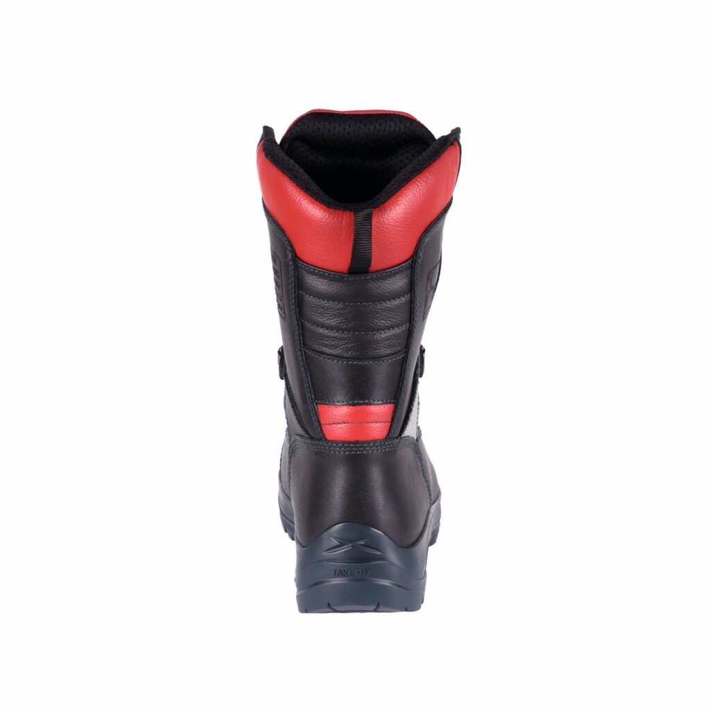 7Angels Lightning Feuerwehrstiefel, Rückansicht