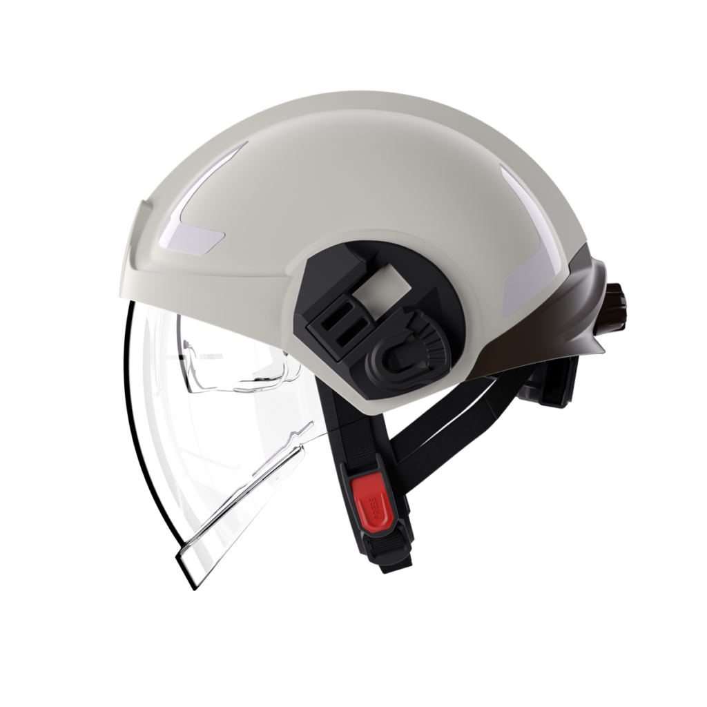 PAB Fire 05 PRO Feuerwehrhelm in Lumino, Seitenansicht